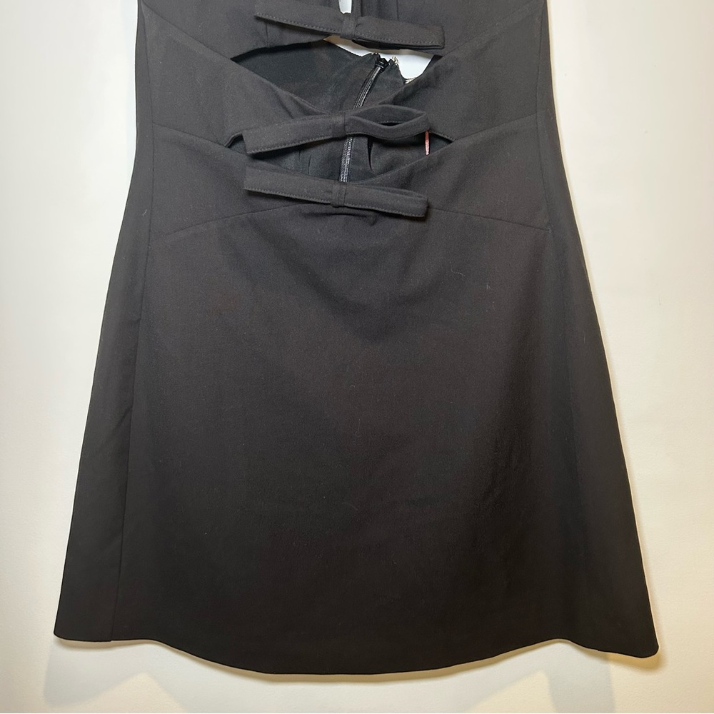 NWT Cult Gaia Aleshia Dress Black Size 6 - Picture 7 of 15